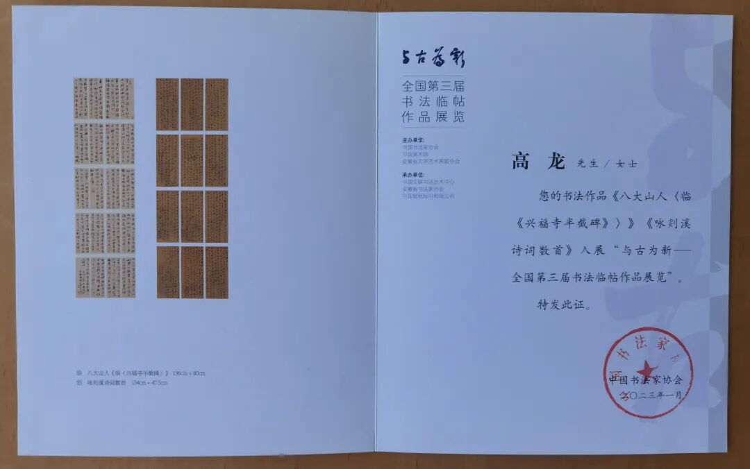 文艺名家风采 | 高龙：砚底藏风骨，墨色里的刚柔并济 第30张
