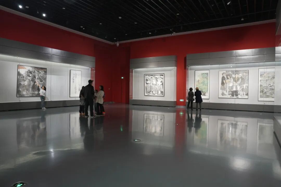 内蒙古美术家协会“新象共生 溢彩北疆”首届内蒙古新文艺群体美术作品展启幕 第3张