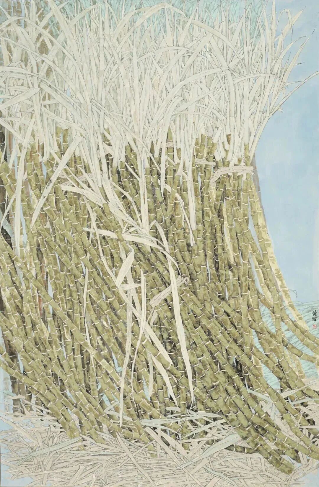 线上展 ｜ 云上追艺·佳展回眸 繁花竞放——西部民族地区青年美术家创作高研班成果汇报展（呼和浩特站） 第15张