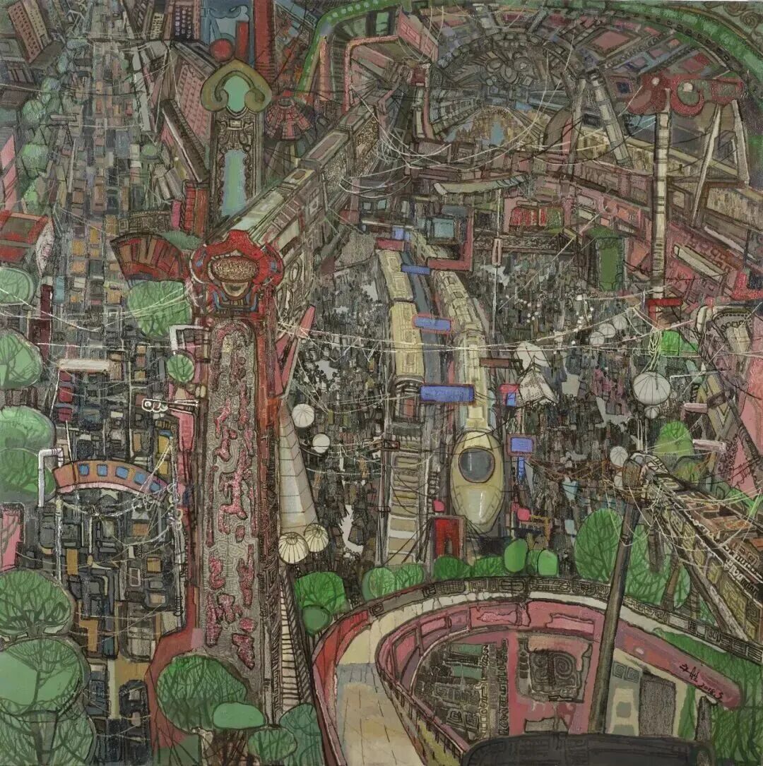 线上展 ｜ 云上追艺·佳展回眸 繁花竞放——西部民族地区青年美术家创作高研班成果汇报展（呼和浩特站） 第12张