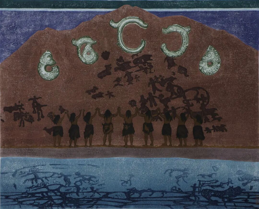 文艺评论 | 刀刻长河艺润北疆——写在西辽河文化哲里木版画长卷展览之际 第2张