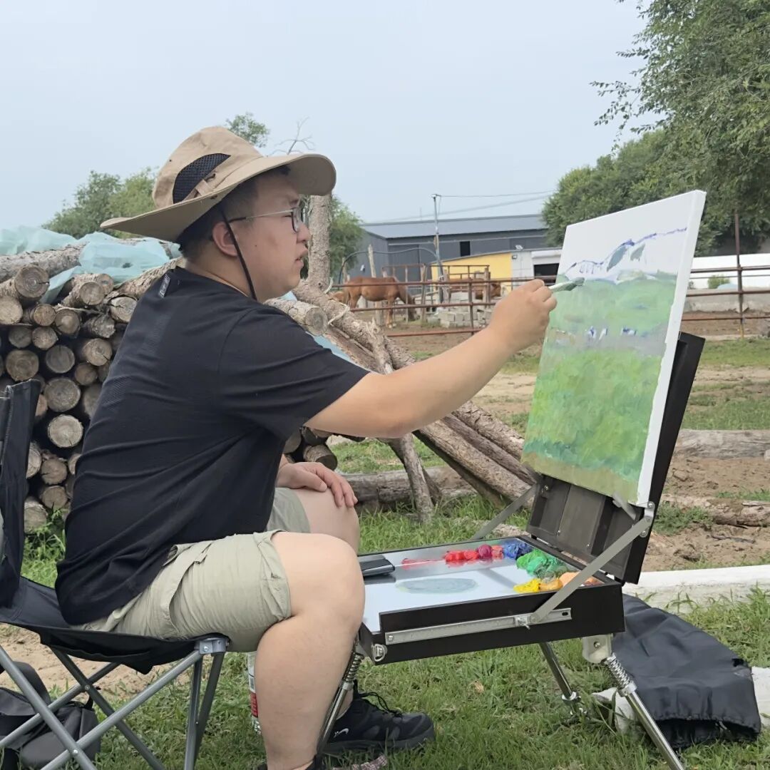 “印象北疆”——内蒙古美术家聚焦新时代，绘就乡村振兴新画卷 第9张