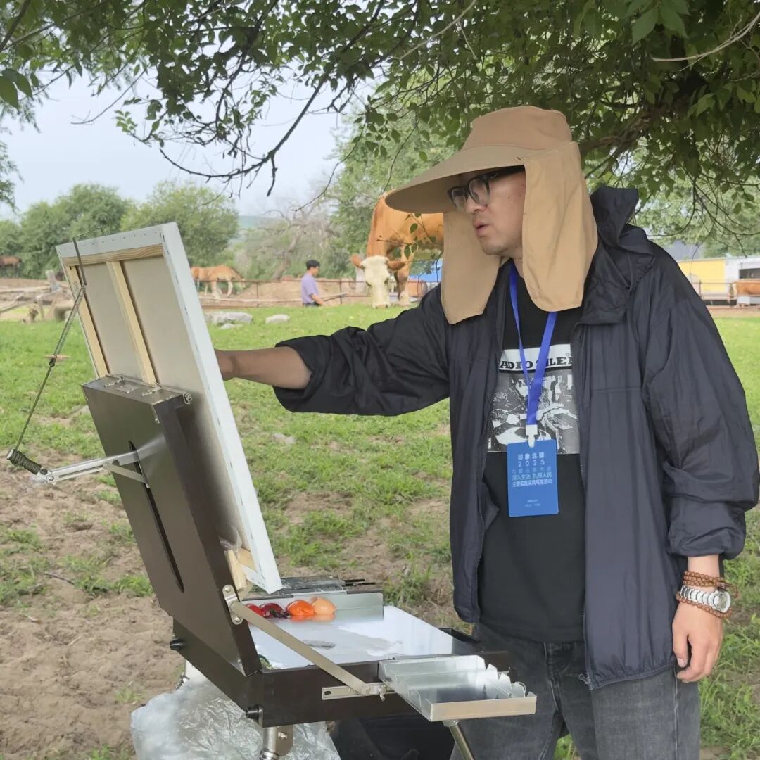 “印象北疆”——内蒙古美术家聚焦新时代，绘就乡村振兴新画卷 第12张