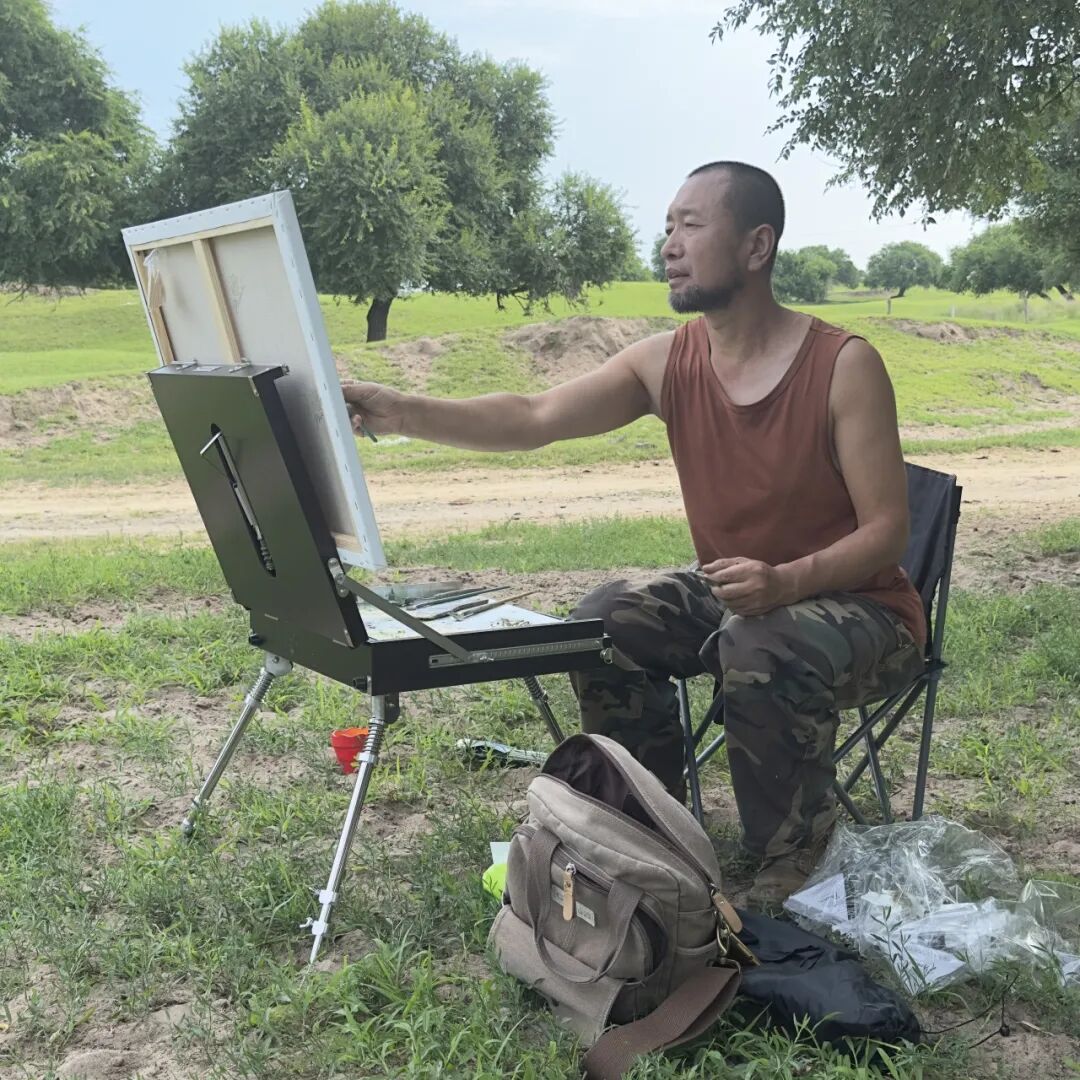 “印象北疆”——内蒙古美术家聚焦新时代，绘就乡村振兴新画卷 第8张