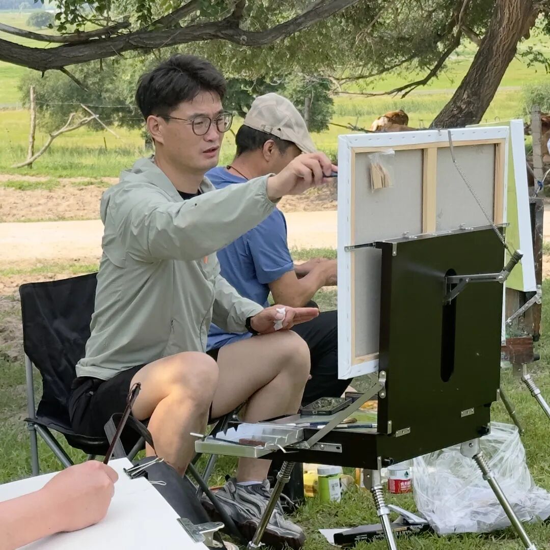 “印象北疆”——内蒙古美术家聚焦新时代，绘就乡村振兴新画卷 第16张