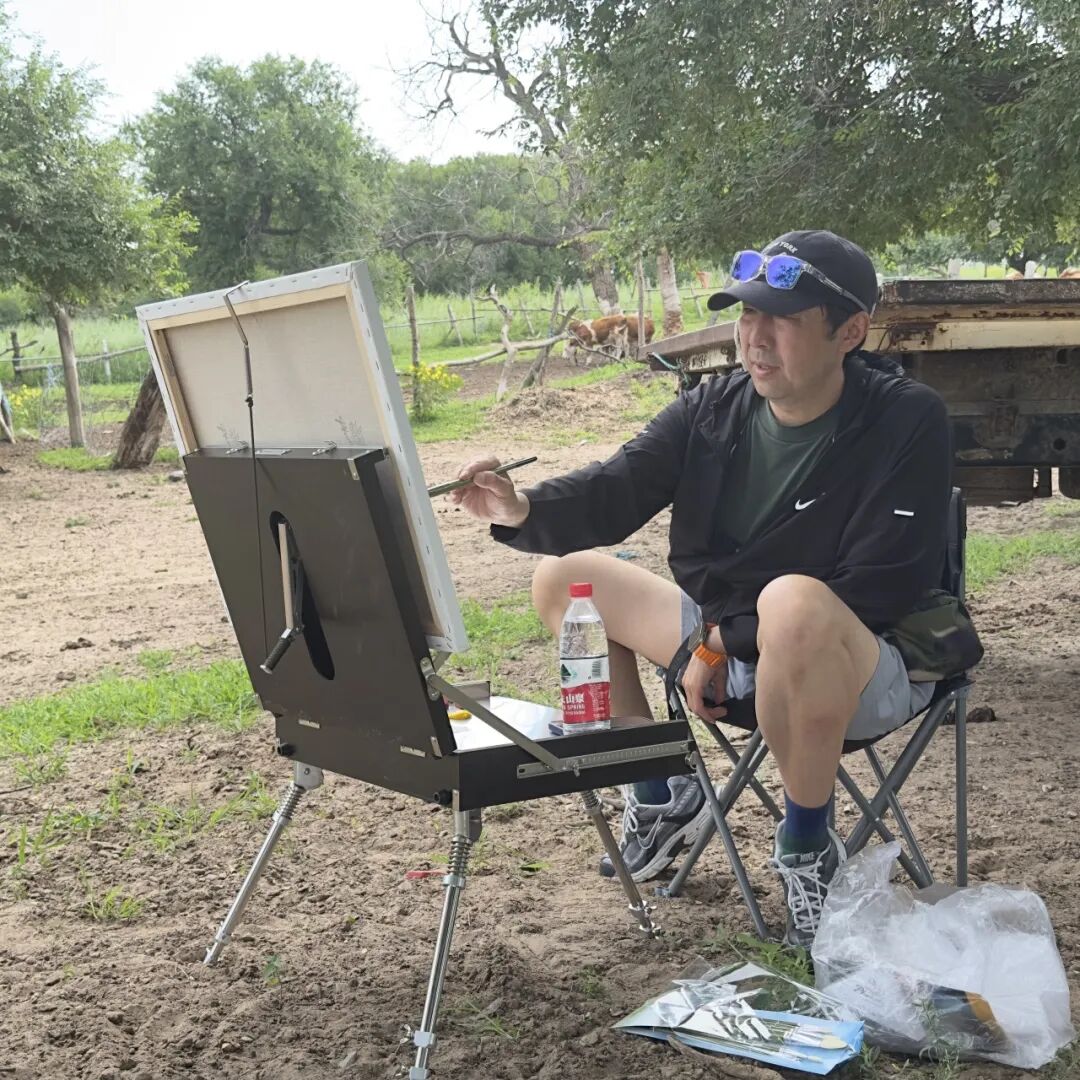 “印象北疆”——内蒙古美术家聚焦新时代，绘就乡村振兴新画卷 第10张