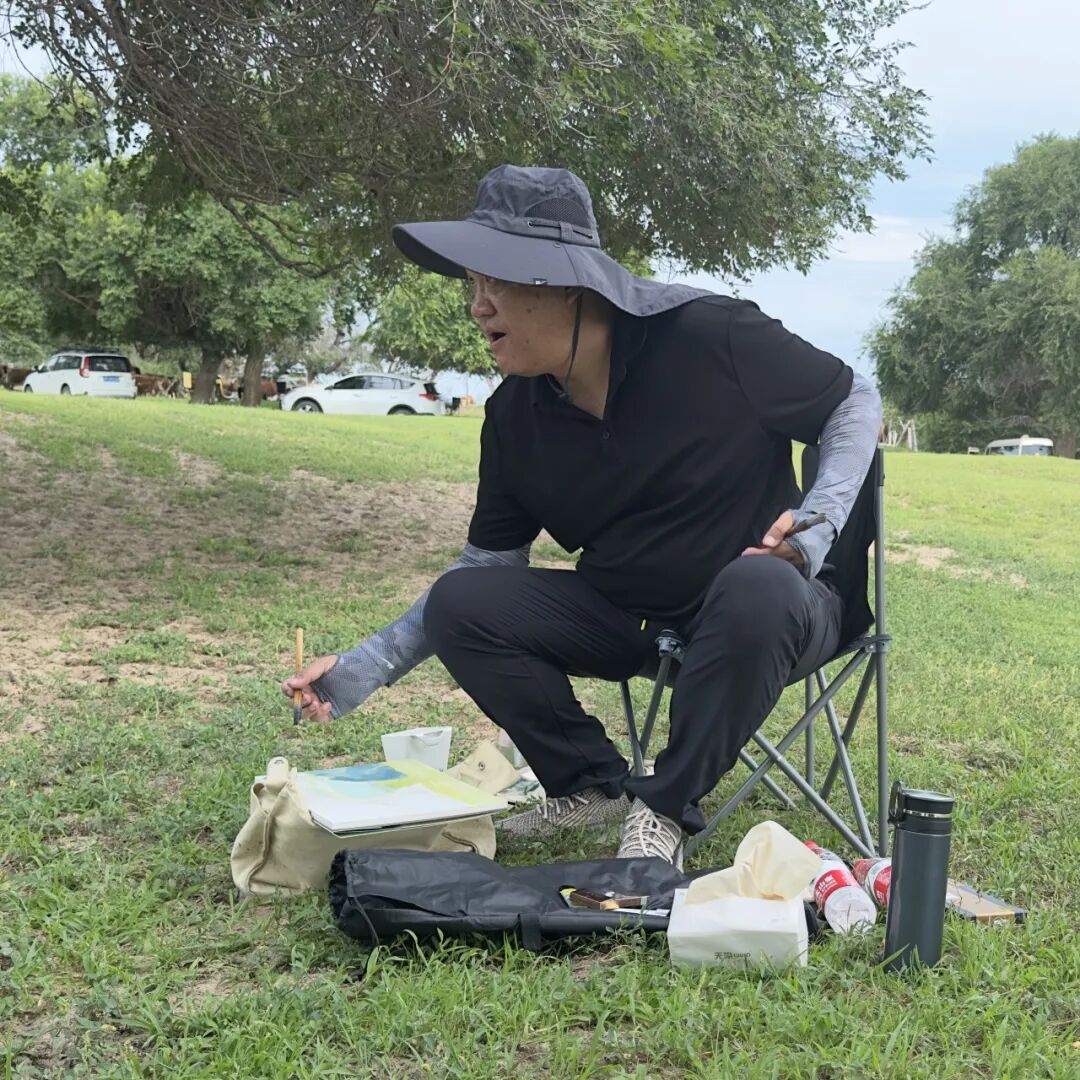 “印象北疆”——内蒙古美术家聚焦新时代，绘就乡村振兴新画卷 第7张