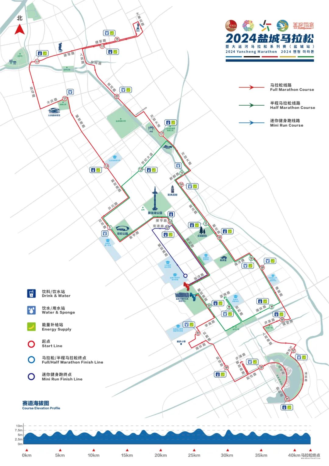 郑州马拉松路线图片