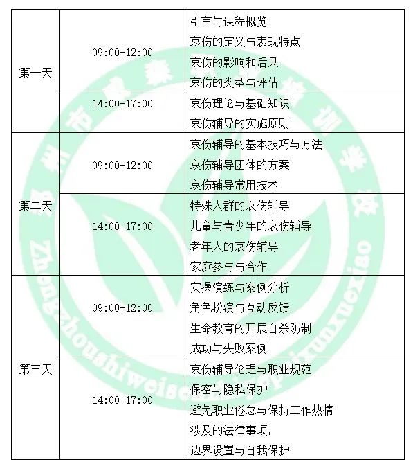 《哀伤辅导培训课程》开始招生，欢迎新老学员报名学习