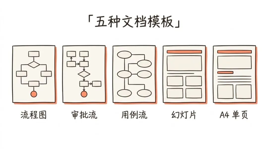 文档模板让同类信息永远出现在同一位置