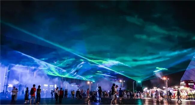 非遗焰火北极天幕萤火虫秘境淄博花间小筑首次开夜