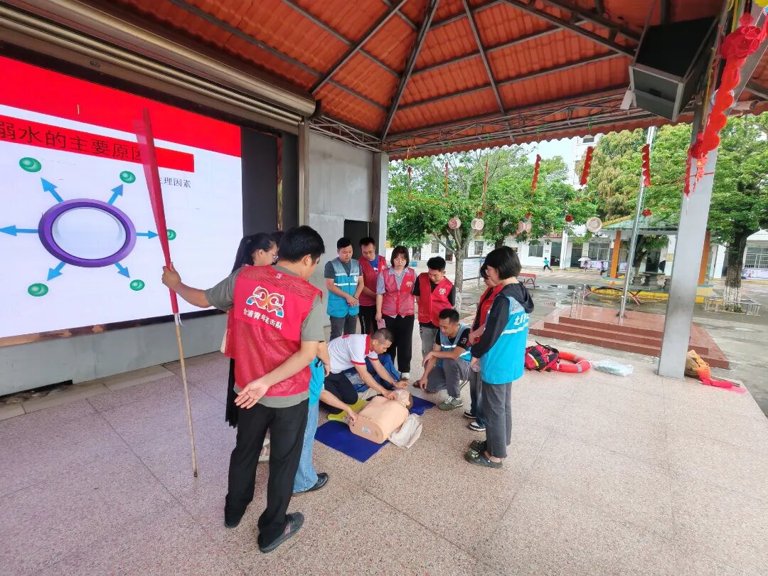 星岛湖镇开展青少年儿童防溺水宣传教育活动