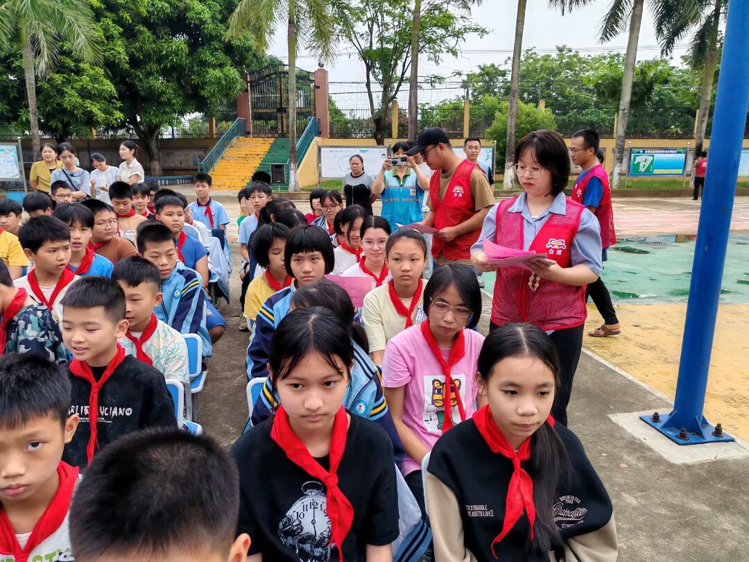 星岛湖镇开展青少年儿童防溺水宣传教育活动