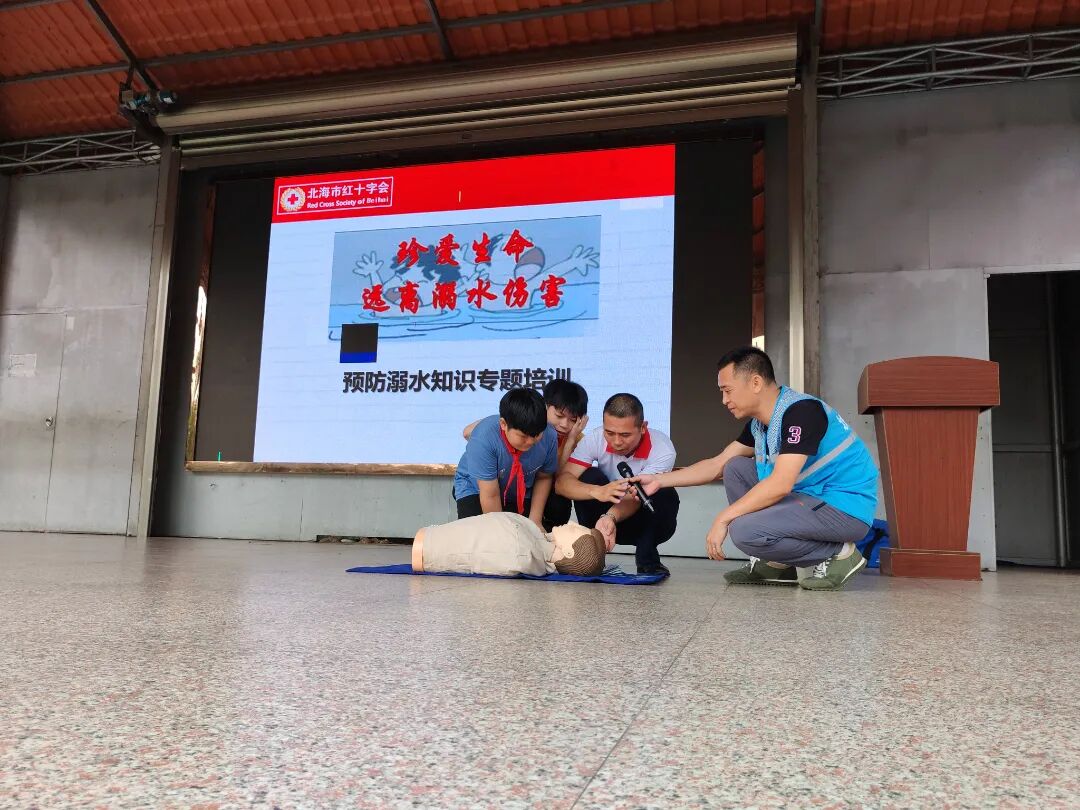 星岛湖镇开展青少年儿童防溺水宣传教育活动
