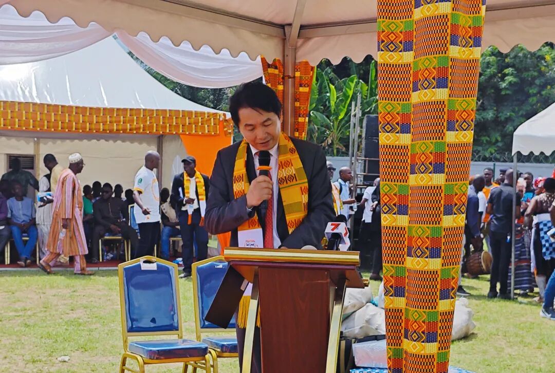 驻科特迪瓦大使出席南科莫埃大区文化节闭幕式-中非友好经贸发展工作委员会