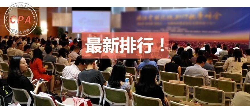 定了！财经类大学2020年终排名！