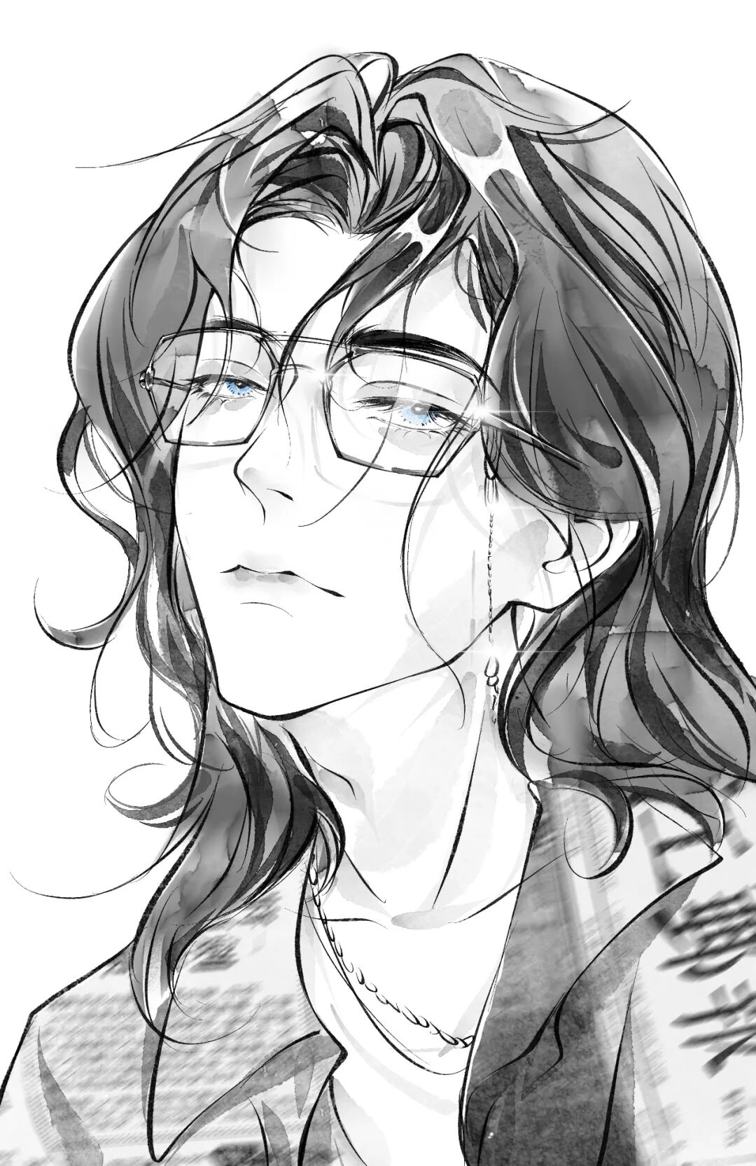 插画喵画师专访丨白茶水彩水墨讲究的是无形的意境美