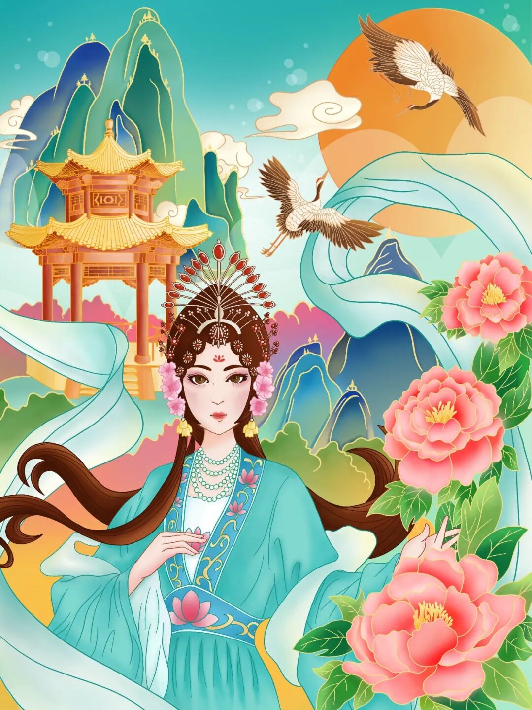 插画喵商业插画ipad第九期毕业回顾你们的努力看得见