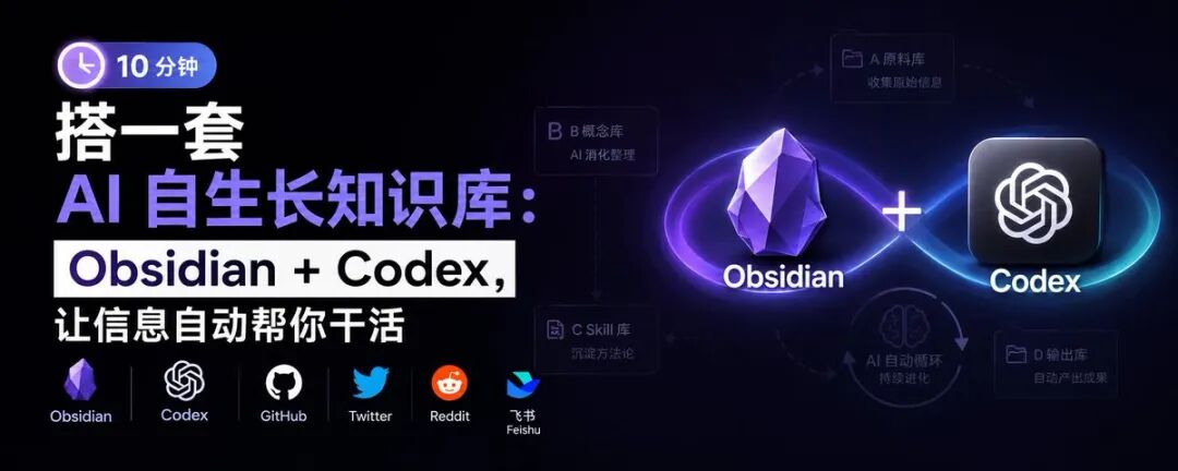 爆肝3周，我用Codex重构了整个Obsidian知识库，比手动整理强10倍