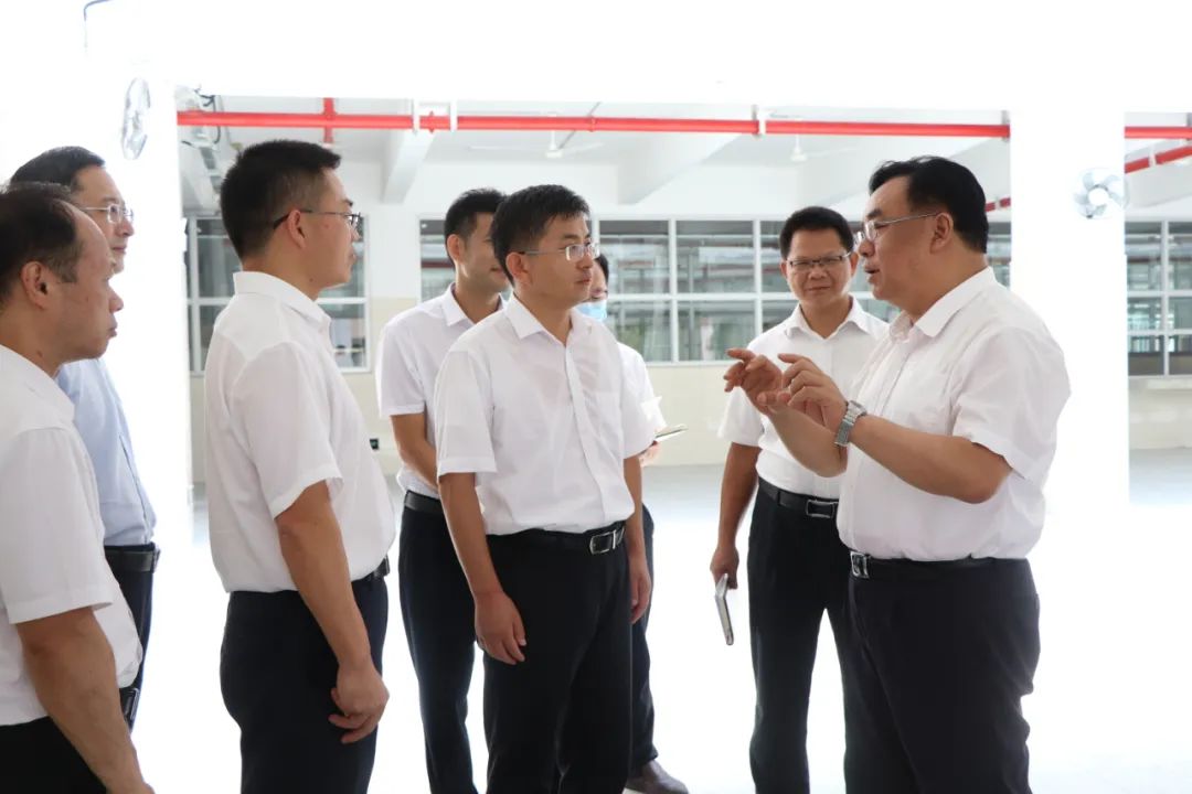 丁红都到河源高新区调研发挥龙头带动作用引领全市融深融湾