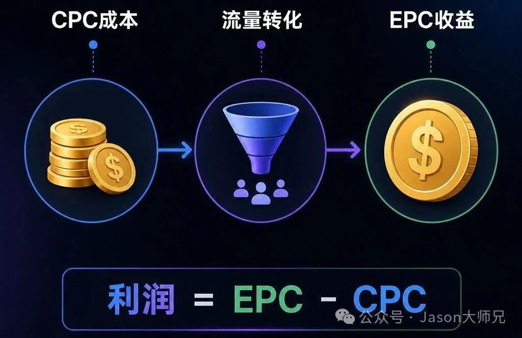 联盟营销Offer选品5步框架 量化标准EPC覆盖CPC的选品铁律