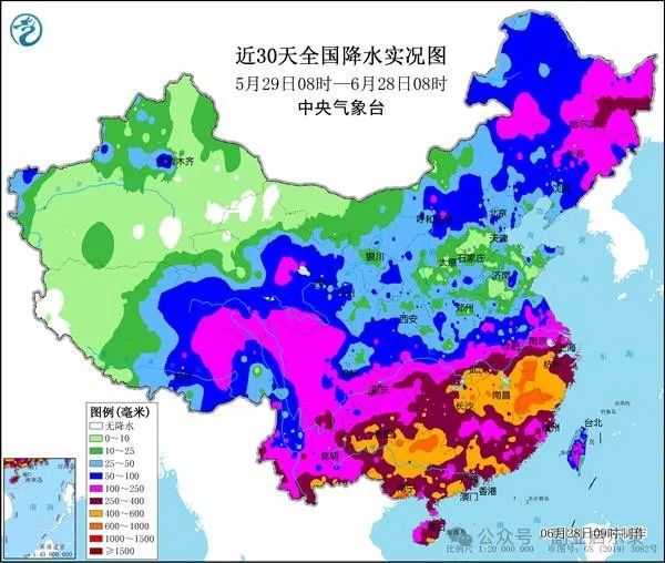 南方的暴雨大暴雨还在下