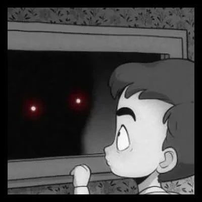 无声惊恐漫画新系列：红眼幽灵