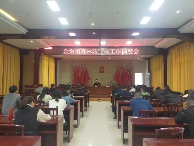 镇远金堡镇四强化守牢护林防火安全关