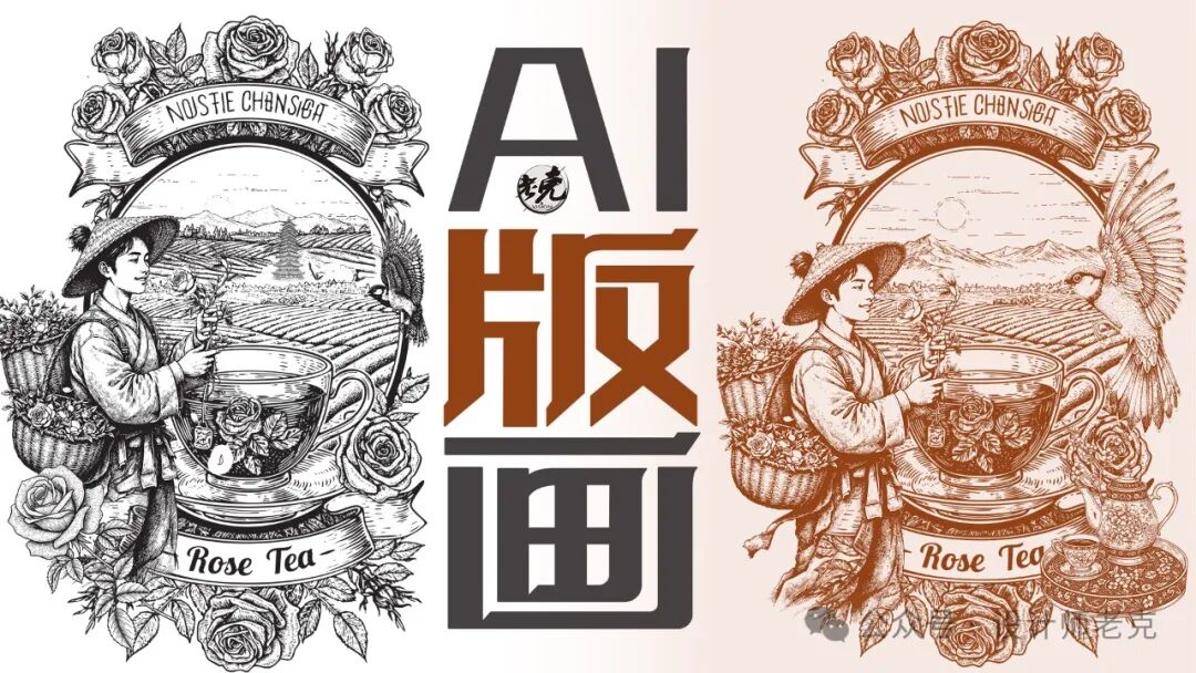 AI 遇见复古版画：解锁全新创作方式