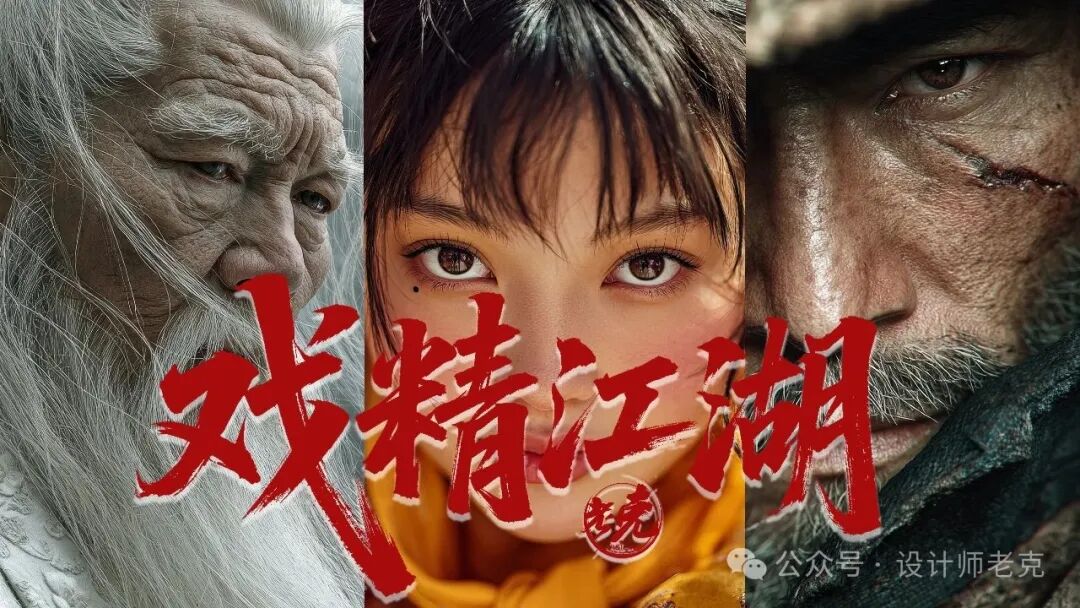 【设计师老克】戏精江湖，“AI影帝附体”