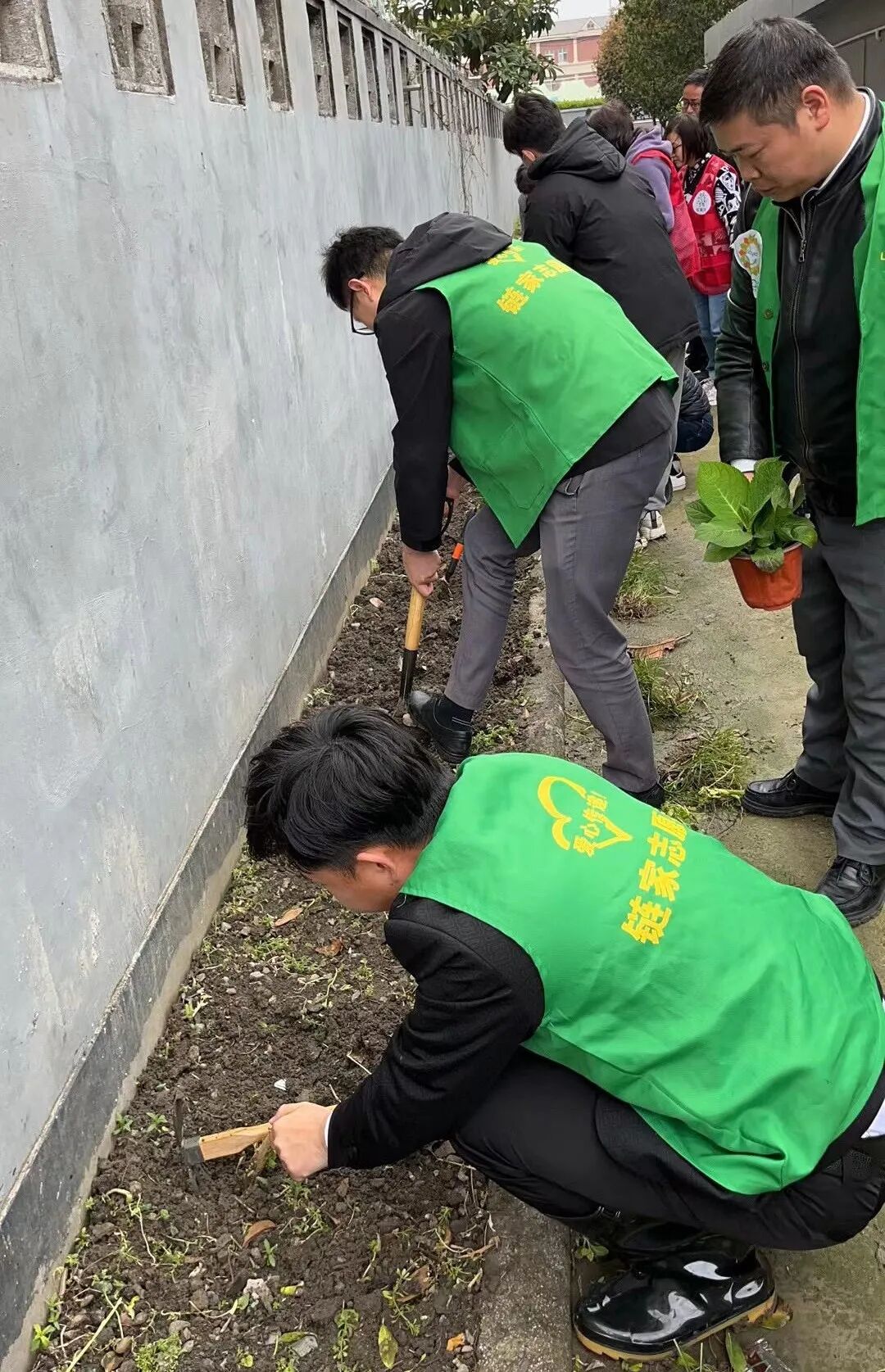 志愿服务不停歇链家绿丝带在行动