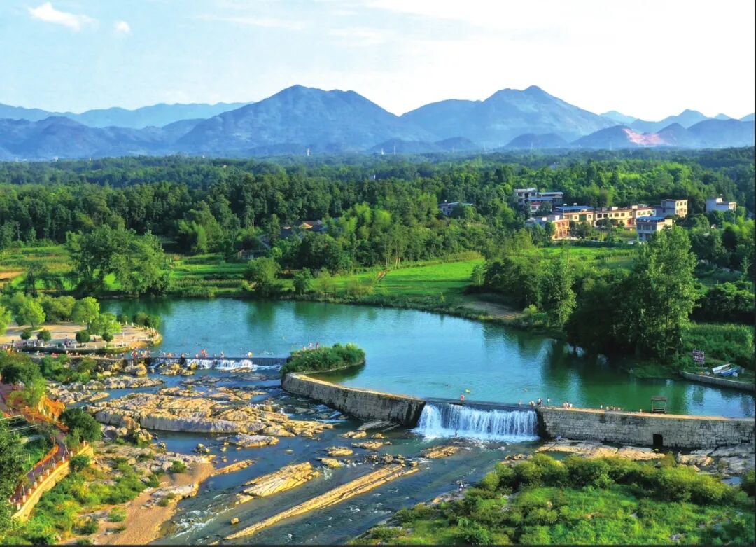 有一座千年古堰在崇阳县白霓镇#519中国旅游日