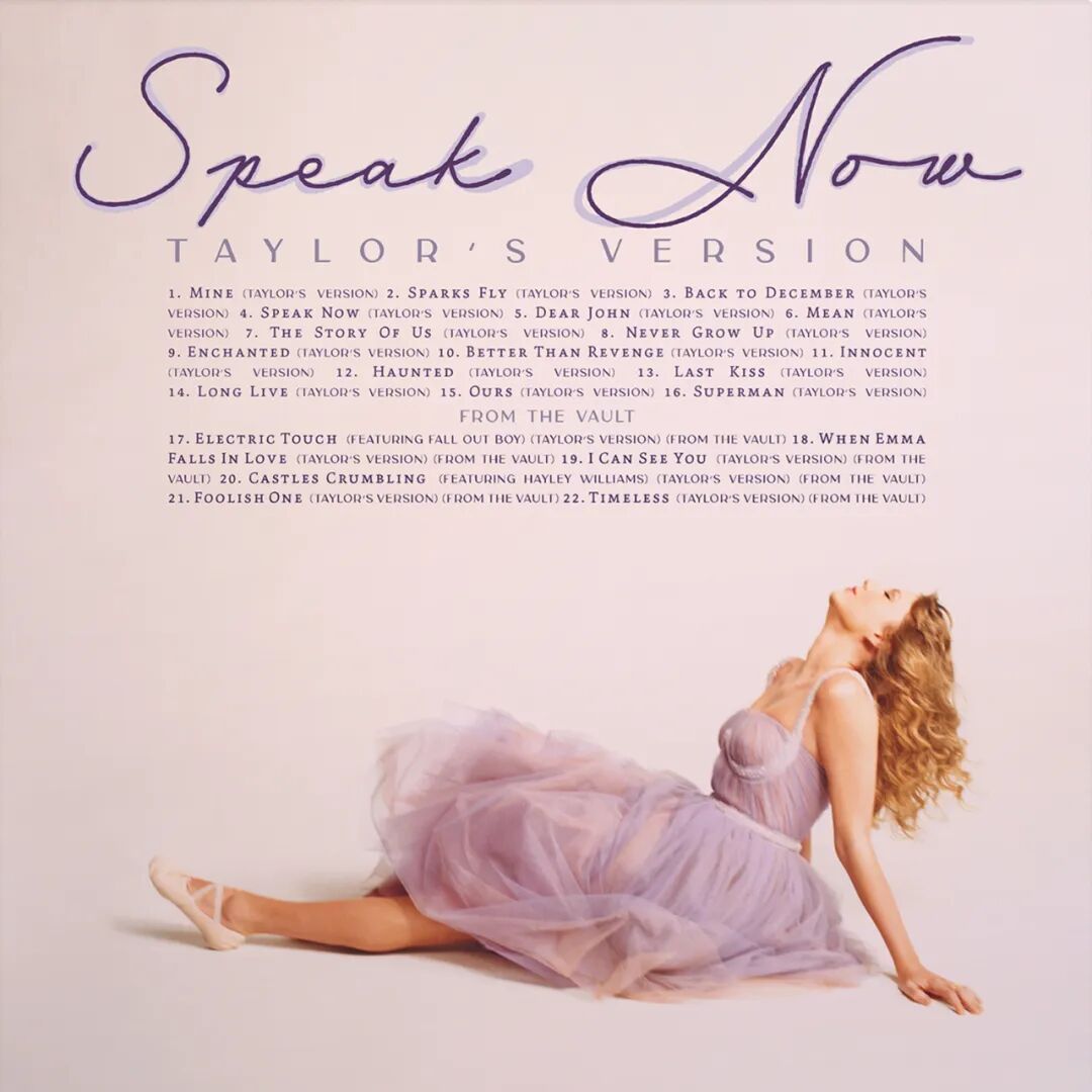 Speak Now(Taylor’s Version)正式发行！我想邀请你一起重温这场最浪漫的告白。插图5