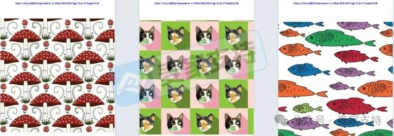 5-cv-08323，keith新案速递！花花绿绿卡通矢量图好看但有TRO冻结风险"