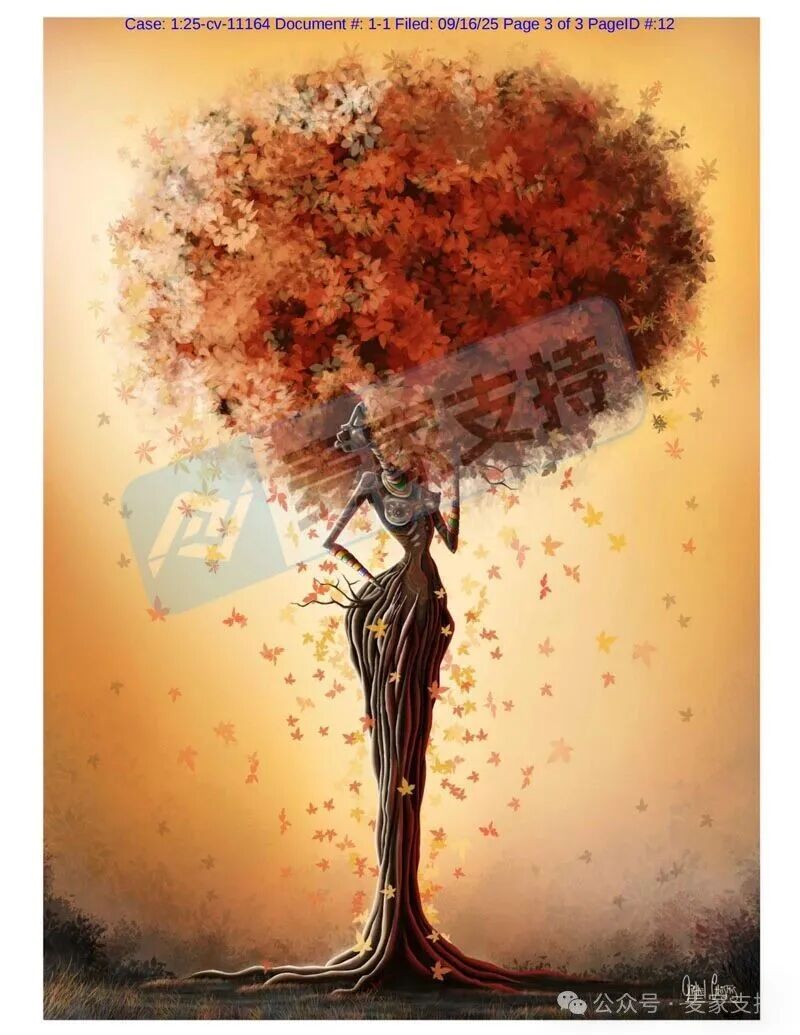 5-cv-11164，keith新案速递！非洲树黑人女孩版权作品有TRO冻结风险"