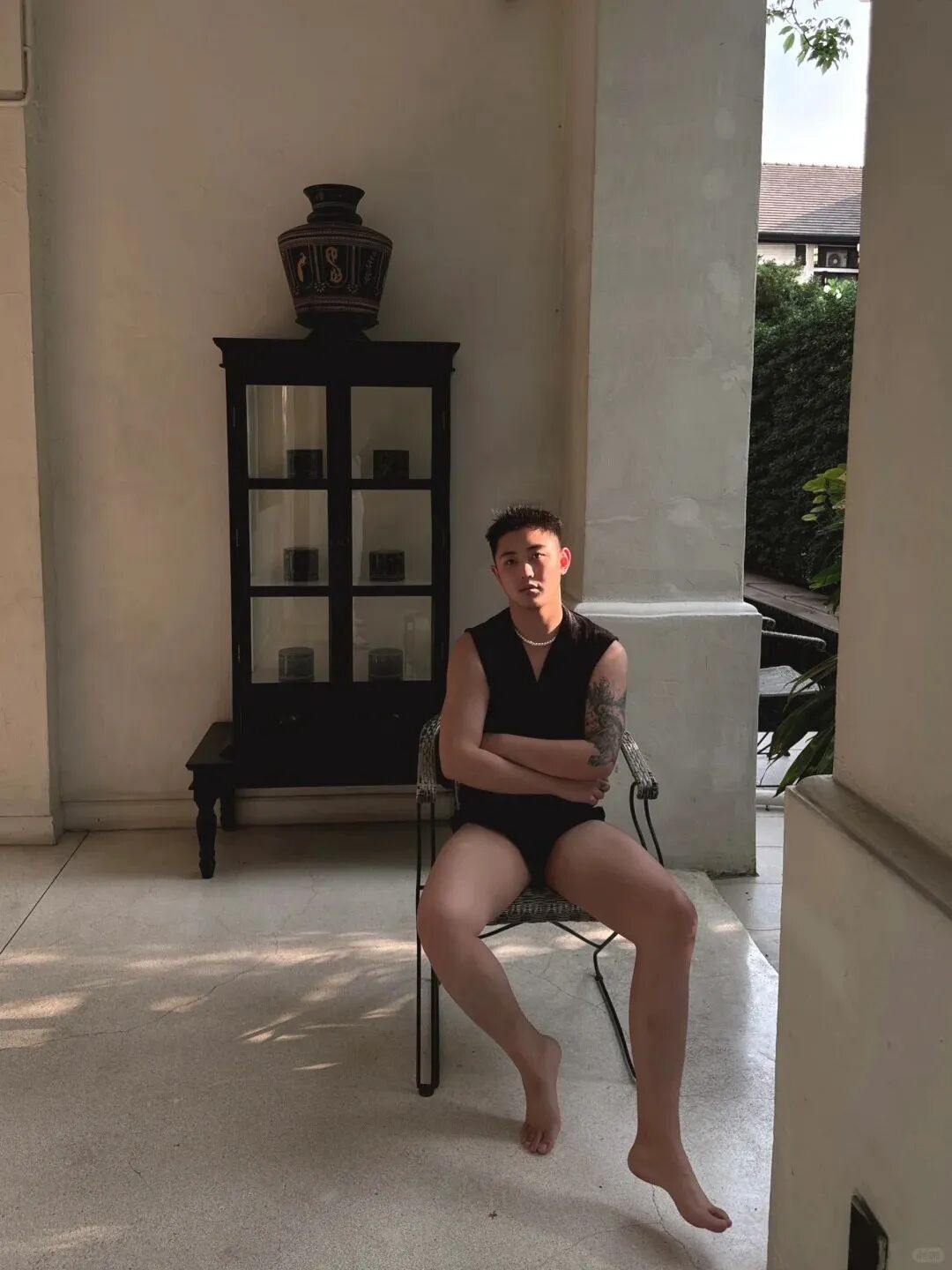 清迈游玩遇上帅气小哥，脂包肌身材与阳光笑容让人沦陷!