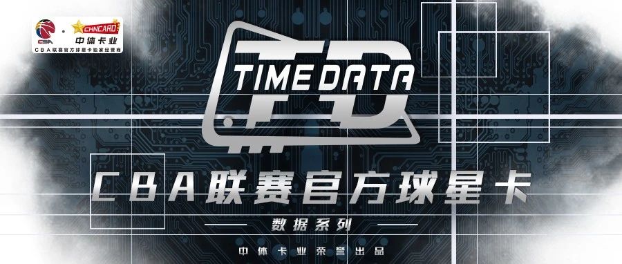 【新品】2021-2022赛季CBA官方球星卡“数据”系列今日上市！