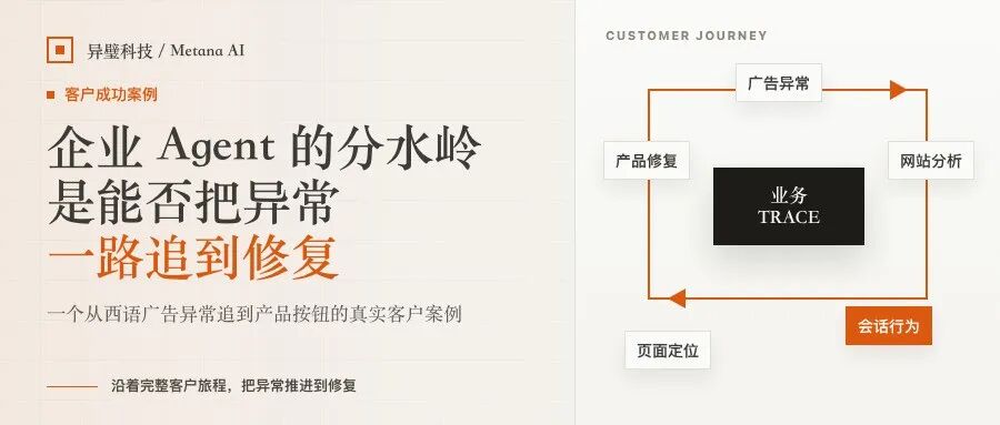 企业 Agent 的分水岭，是能否把异常一路追到修复