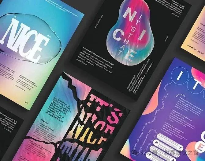 浪设计, 2025 年的 10 个平面设计趋势！！！