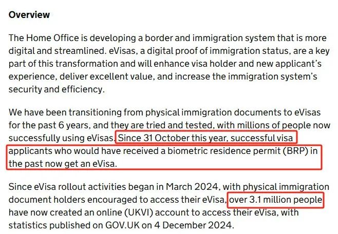 英国eVisa遭遇严重延误，BRP卡有效期延长至2024年3月底！