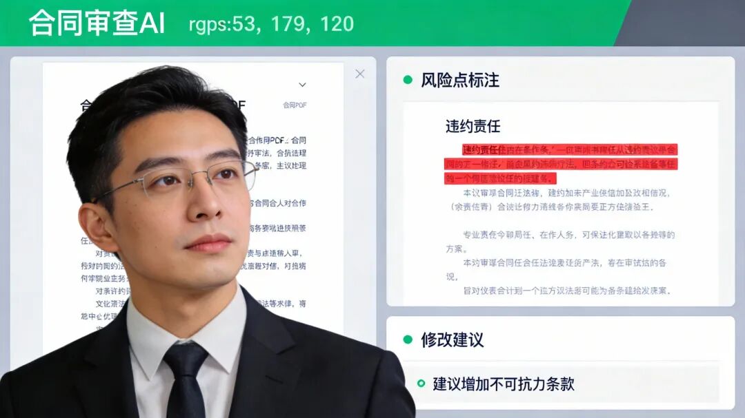 AI法律工具界面