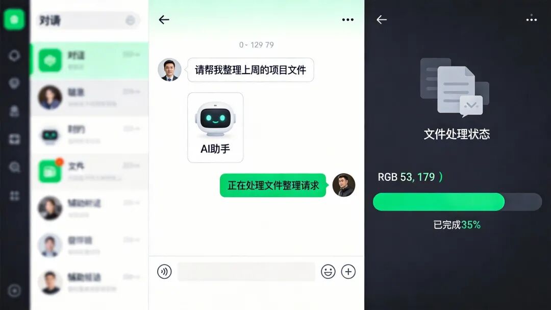 Moltbot AI助手界面