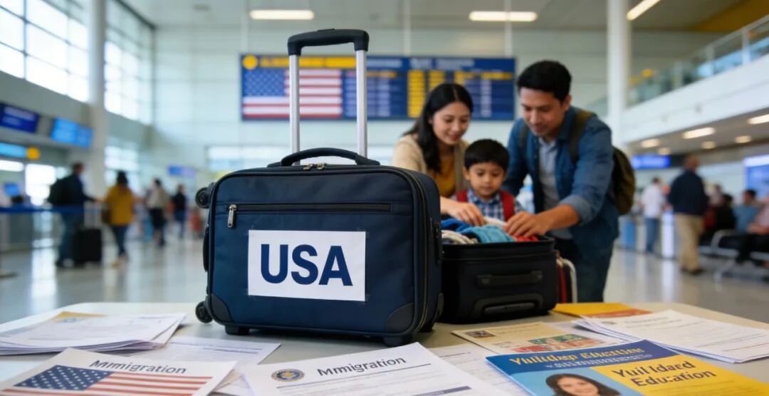 2026美国移民家属随行新规全解码：配偶工卡+子女教育福利衔接避坑指南！