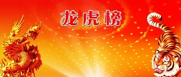 利空出尽,又出利好!——至尊龙虎榜