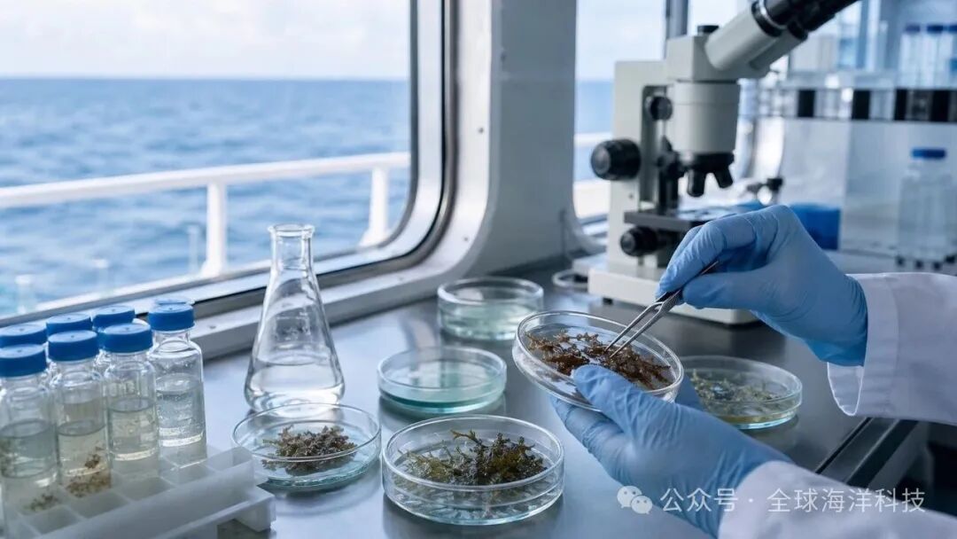 海洋生物医药实验室概念图