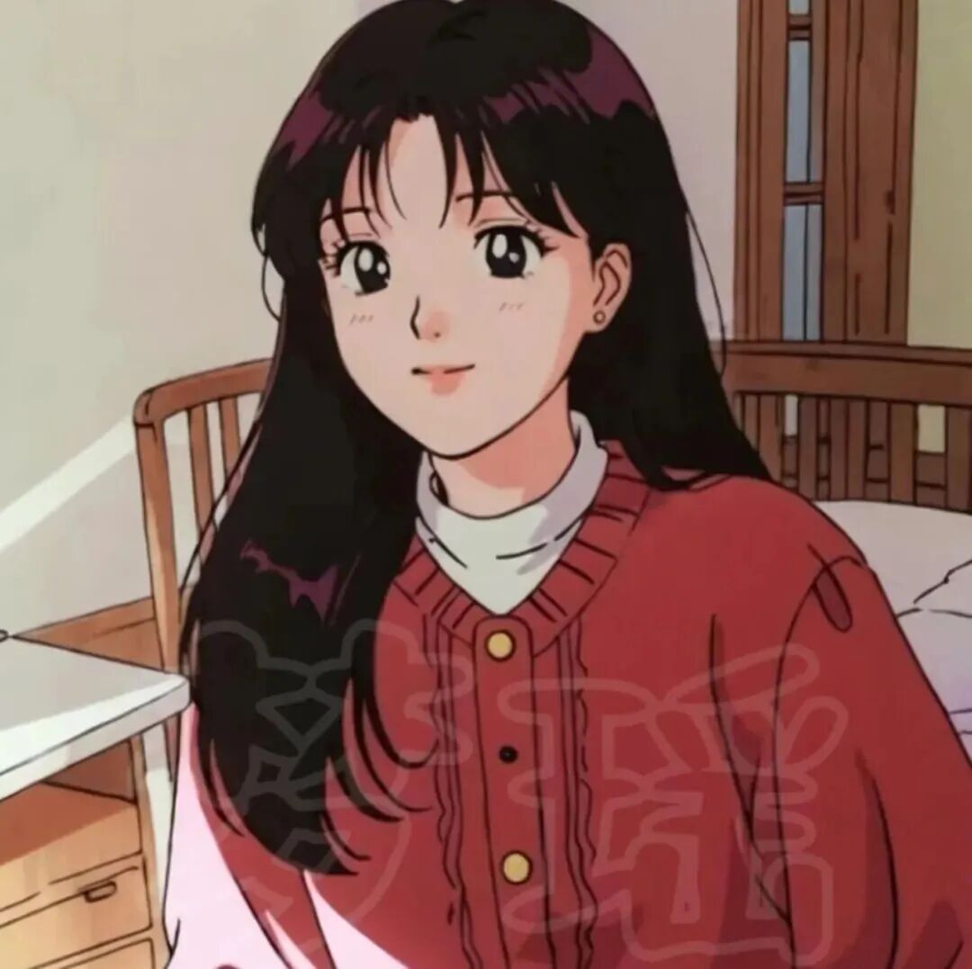 古早感动漫头像女