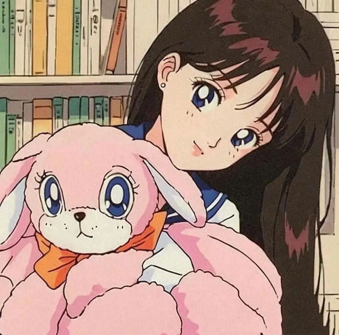 古早感动漫头像女