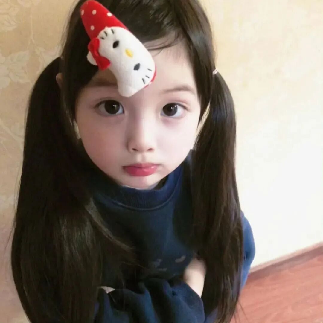 可爱小女孩萌娃头像