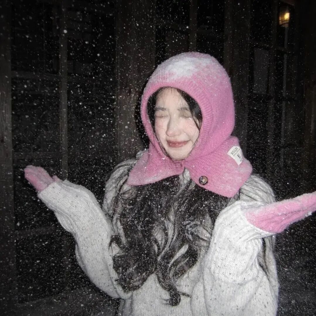 冬天甜妹女生头像