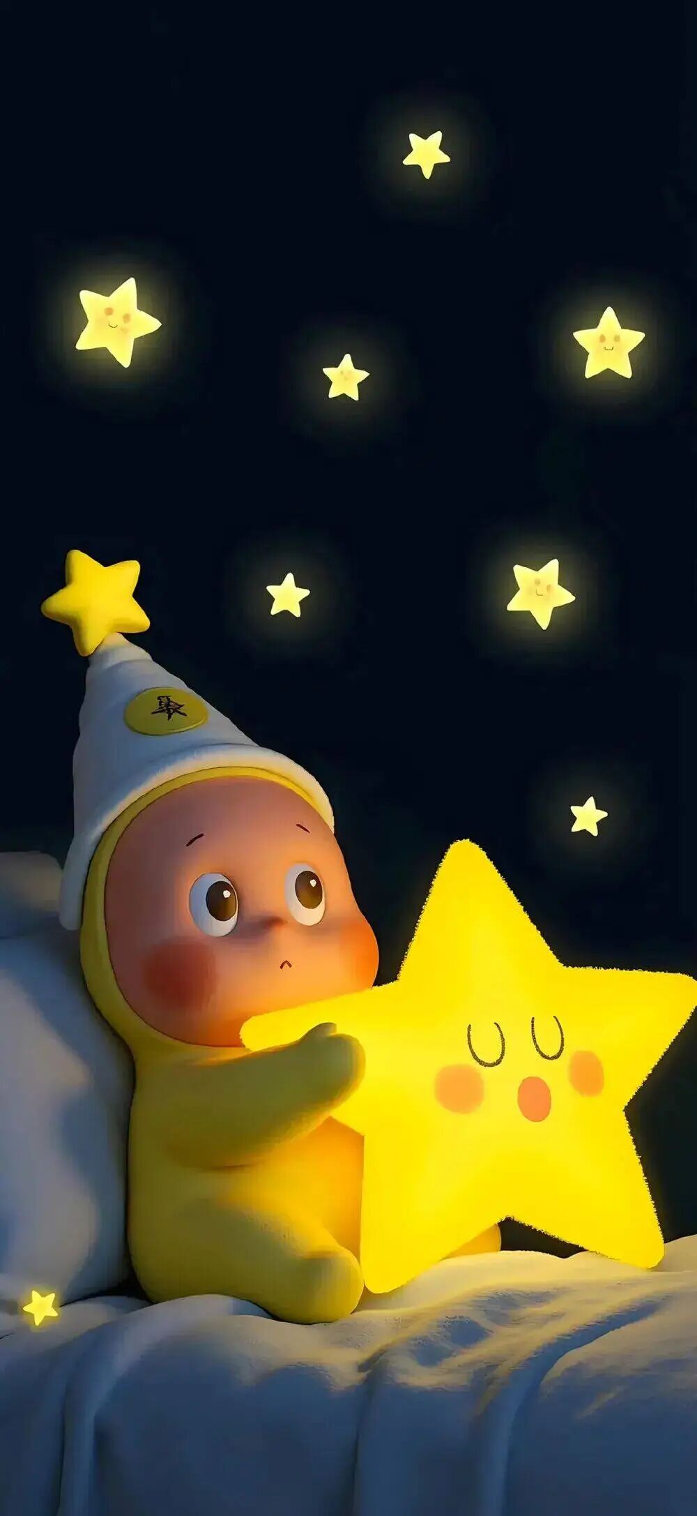 可爱星星人卡通壁纸